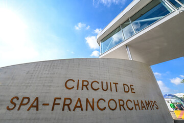 Obraz premium Belgique Wallonie circuit Spa Francorchamps