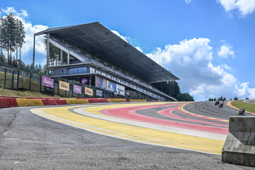 Obraz premium Belgique Wallonie circuit Spa Francorchamps
