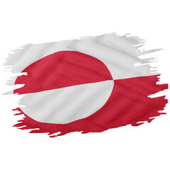 Greenland Flag Illustration © areative
