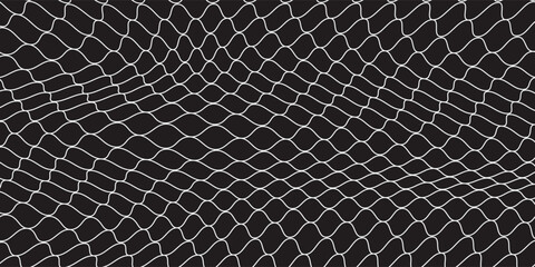 Mesh texture for fishing nets. Seamless pattern for sportswear or soccer goal, volleyball net, basketball hoop, hockey, athletics. Abstract net background for sports © Linda