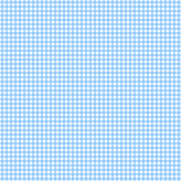 Seamless blue gingham check pattern background with classic plaid texture, perfect for textile, fabric, wallpaper and decorative design