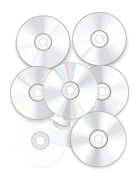 Stack of CDs