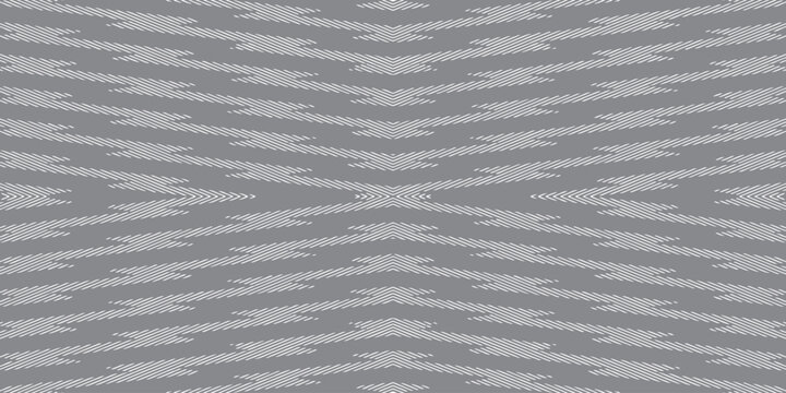 Minimalist grey melange fabric texture background with subtle horizontal lines vector illustration