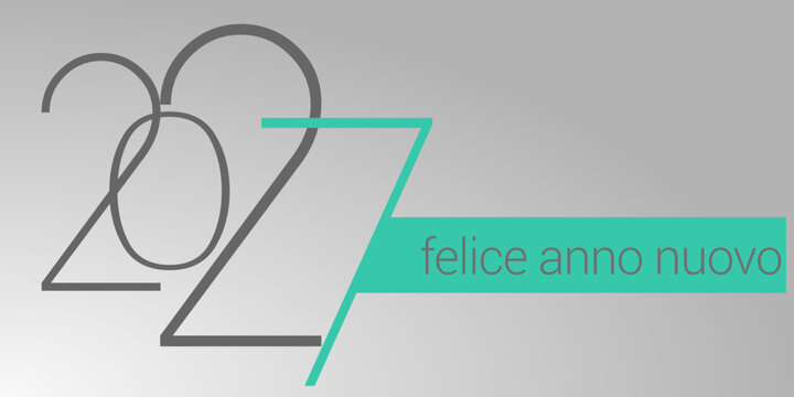 felice anno nuovo - buon anno 2027