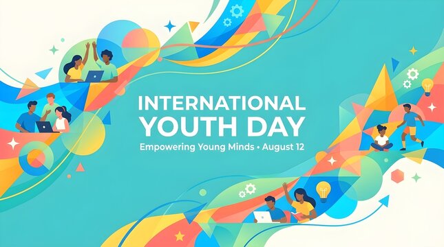 International Youth Day Celebration Banner