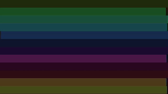 Glitch effect with colorful horizontal lines, distorted digital background