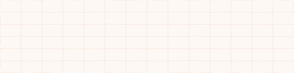 Fototapeta premium Hand sketched mesh design. Wavy linear backdrop. Irregular square artwork.