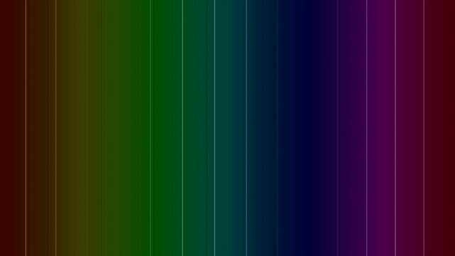 Spectral lines of light, colorful spectrum, rainbow hues