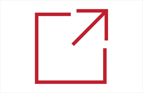 Expand and resize arrow icons for interactive software interface.