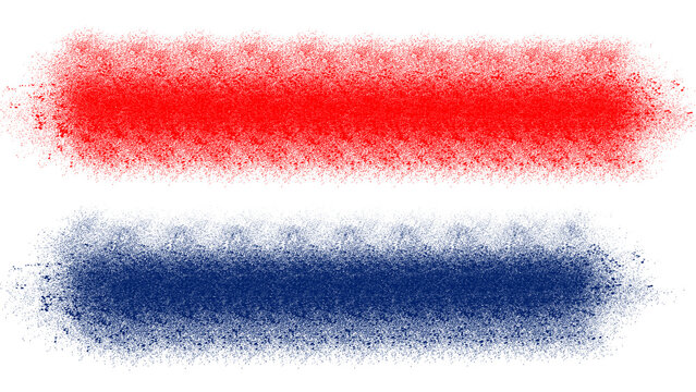 Croatia Flag Spray Paint Texture Overlay PNG, Red White Blue Grunge Airbrush Effect, Isolated Transparent Background for Patriotic Design