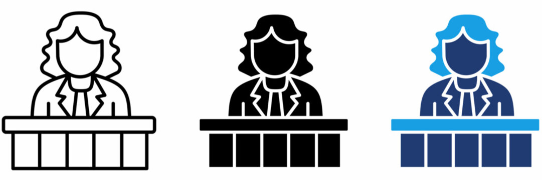 Receptionist Desk Icon Collections. Containing Secretary, Clerk, Desk, Office and more icons.