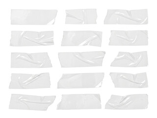Fototapeta premium A collection of crumpled paper pieces arranged on a surface.