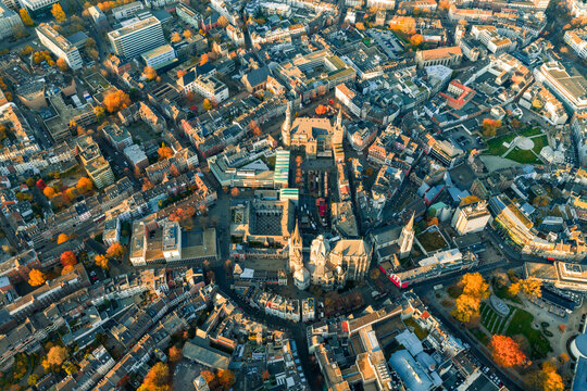 Aachen Aken Aix-La-Chapelle Cityscape NRW Gemany
