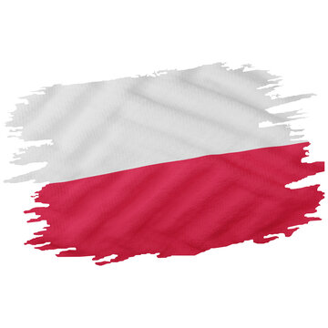 Poland Flag Brush