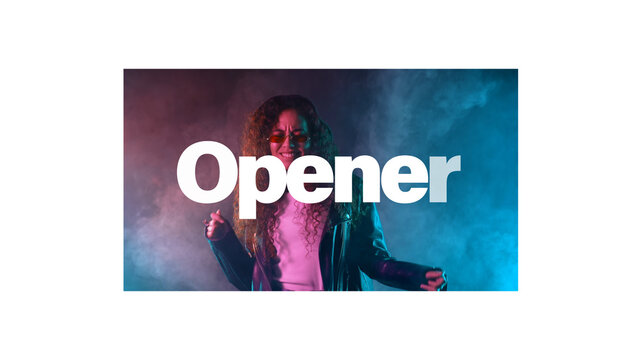 Slideshow Opener Animation Template