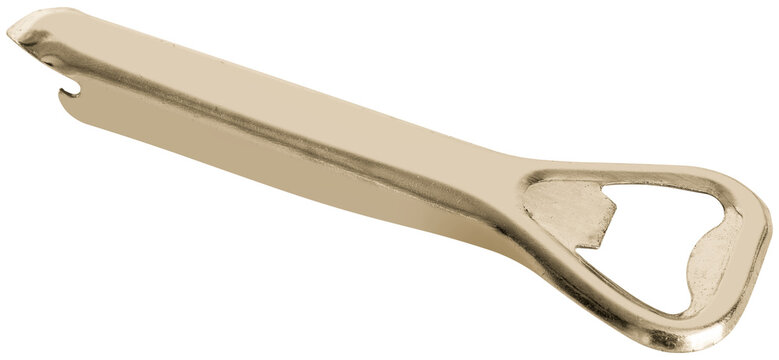 Golden bottle opener