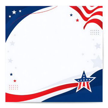 American flag themed patriotic background with stars and stripes design