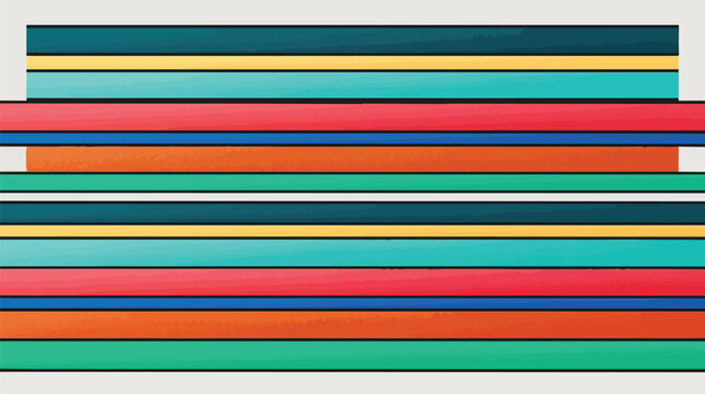 Colorful Geometric Parallel Bar Pattern Featuring Red Blue Orange and Green Stripes for Modern Creative Art Backdrops
