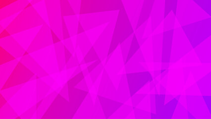 Obraz premium Abstract Pink Low Poly Background with Transparent Geometric Triangles and Gradient Layers 