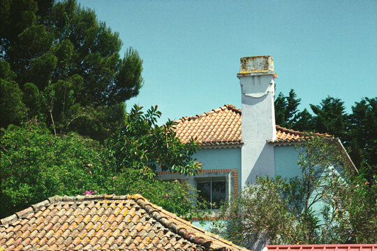 Tile Roof Chimney