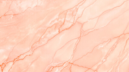 Fototapeta premium Elegant Light Peach Marble Texture Background with Natural Veining Patterns for Luxury Interior Design Projects, Soft Pastel Pink Stone Surface Backdrop for Modern Minimalist Graphic Design Displays