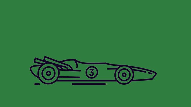 green screen skateboard wheels drawing race car racing black animated chromakey style illustration backgrounds creative colorful scene