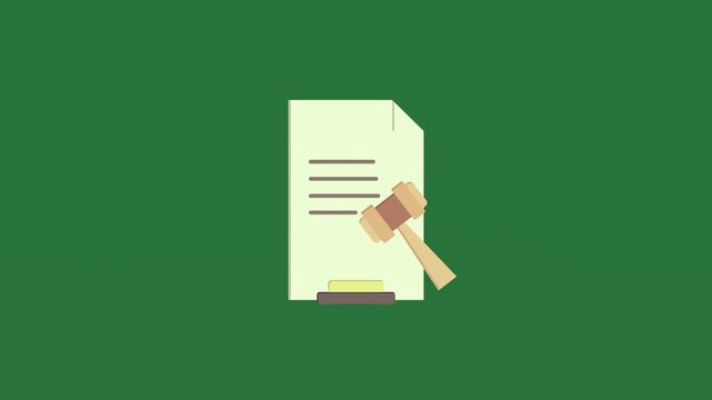 hand holding piece paper over green in front door pen next to person hammer green screen animated chromakey style elements gesture creative movement