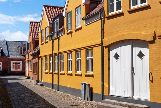 Ribe, &auml;lteste Stadt D&auml;nemarks, Stadtansicht