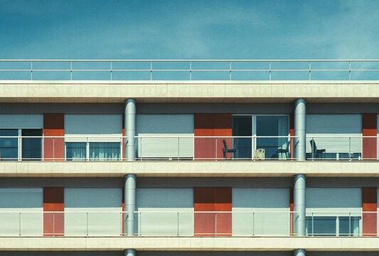 Apartment Balcony Facade