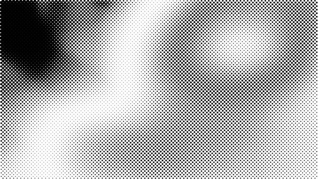 Close up abstract mesh texture with woven grid pattern in black and white illustration
