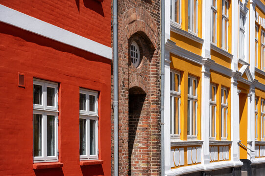 Ribe, &auml;lteste Stadt D&auml;nemarks, Stadtansicht