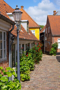 Ribe, &auml;lteste Stadt D&auml;nemarks, Stadtansicht