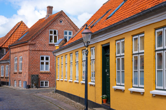 Ribe, &auml;lteste Stadt D&auml;nemarks, Stadtansicht