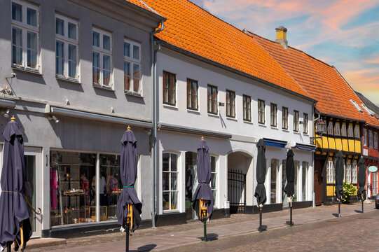 Ribe, &auml;lteste Stadt D&auml;nemarks, Stadtansicht