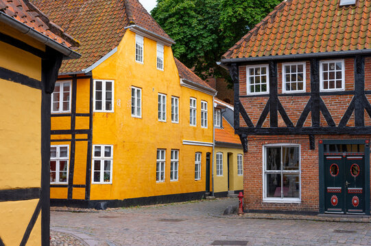 Ribe, &auml;lteste Stadt D&auml;nemarks, Stadtansicht