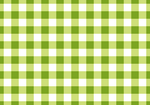 Matcha green plaid seamless patterns, Pastel green doodle check and grid seamless vector tile pattern background
