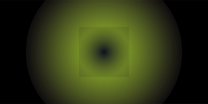 Abstract dark background featuring a glowing green radial gradient with a soft circular light effect. Modern minimal design with smooth color transitions