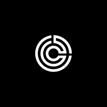Abstract Circular Logo Design.