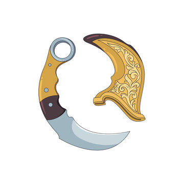 kerambit traditional weapon from west sumatra