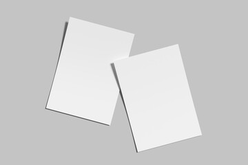 Fototapeta premium A4 Flayer Blank Mockup
