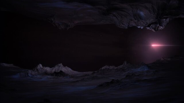 Sputnik and Planet Cosmos Background