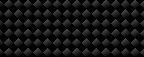 Naklejka premium Luxury upholstered backdrop. Stitched layered background pattern. Leather textured sofa background. vector