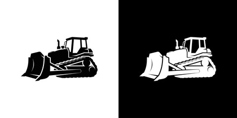Bulldozer Silhouette © nizar