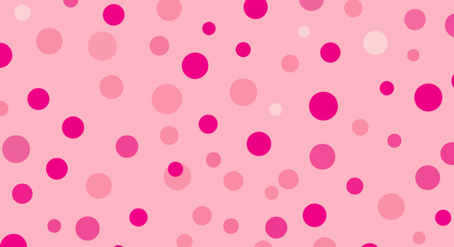 Bold colorful circles floating naturally across elegant white background vector illustration style