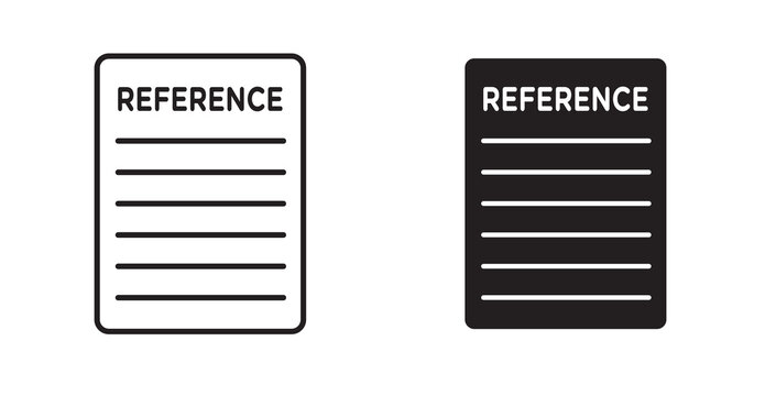 reference list icon