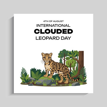 International Clouded Leopard Day Social Media Instagram Post