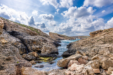 Fototapeta premium Blaue Lagune, Malta, in Europa