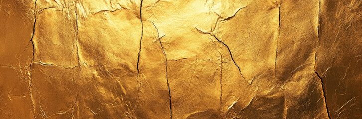 Fototapeta premium Premium Gold Cement Wall Background
