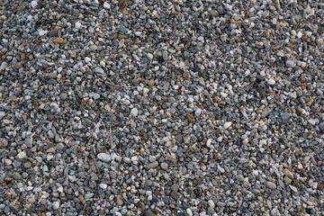 Close-up view of small gray pebbles and stones texture © MD. GOLAM_RABBANI