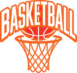 Basketball T-Shirt Design Vector for Sports Lovers, Players and Athletic Apparel © MdJahid